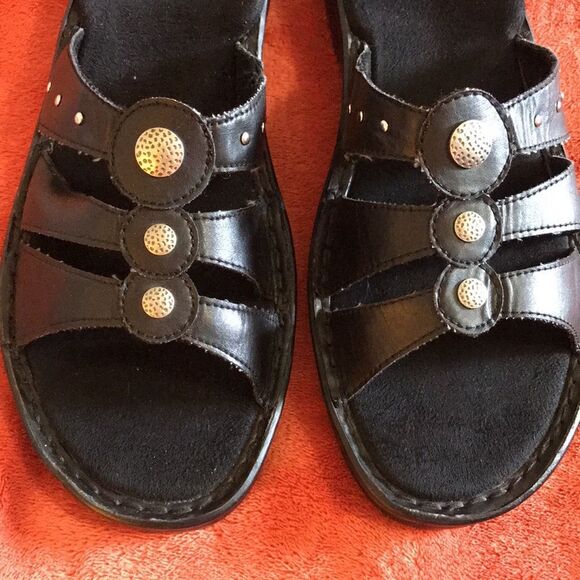 SPORTO WOMEN SHOES SADALS BLACK SIZE 10 - Picture 3 of 8